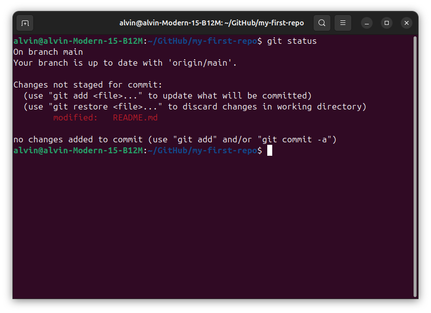 Screenshot: GitHub repository page showing the updated files and commit history
